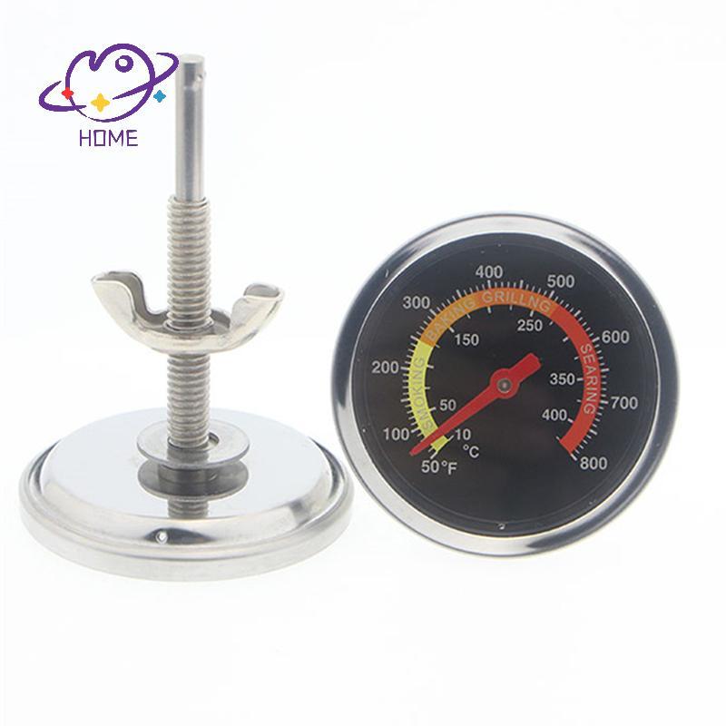 [mayhome] Đồng hồ đo nhiệt độ nướng BBQ r bằng thép không gỉ 10-400°C {TH}