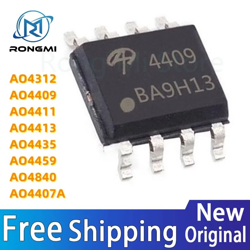 10 Cái Mới AO4312 AO4409 AO4411 AO4413 AO4435 AO4459 AO4840 AO4407A SOP-8 Chipset MCSQ