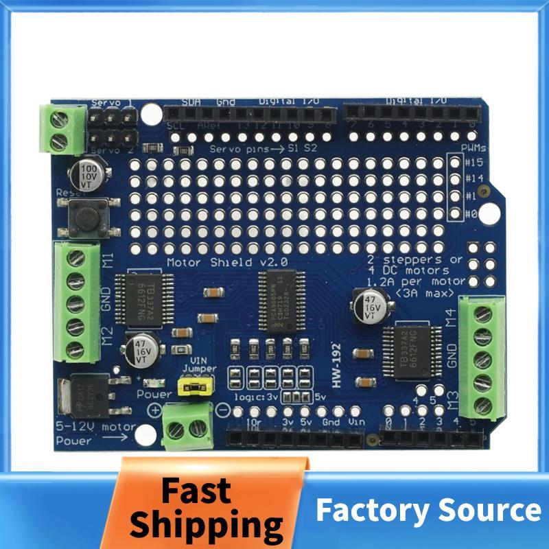 TB6612 Mosfet Stepper Motor PCA9685 Tiêu Chuẩn IIC PWM Servo Driver Shield V2 cho Robot PWM R3