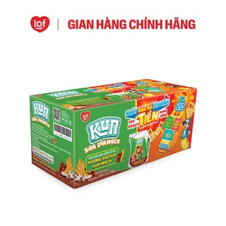 Sữa lúa mạch socola KUN thùng 24 túi x 110ml