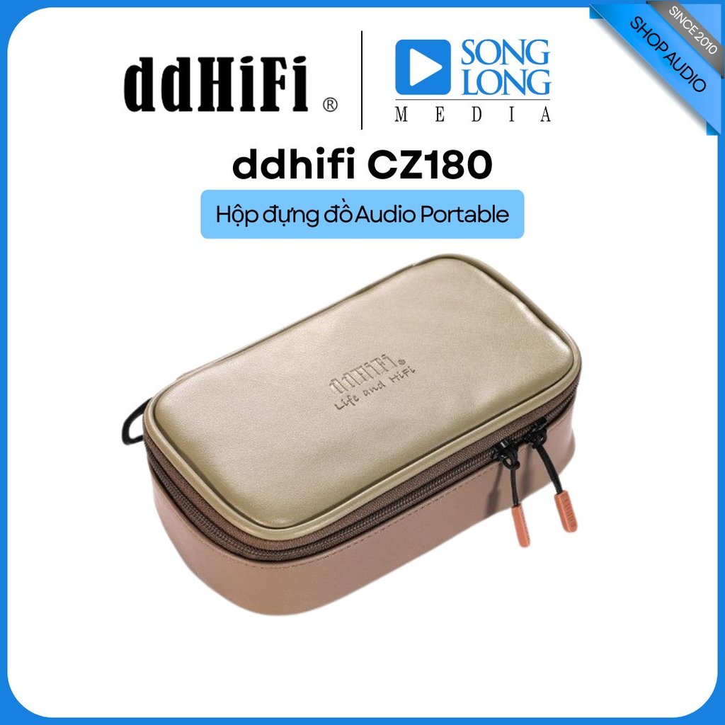 Hộp đựng đồ Audio Portable ddhifi CZ180 Carrying Case -  Hàng Chính Hãng - Songlongmedia