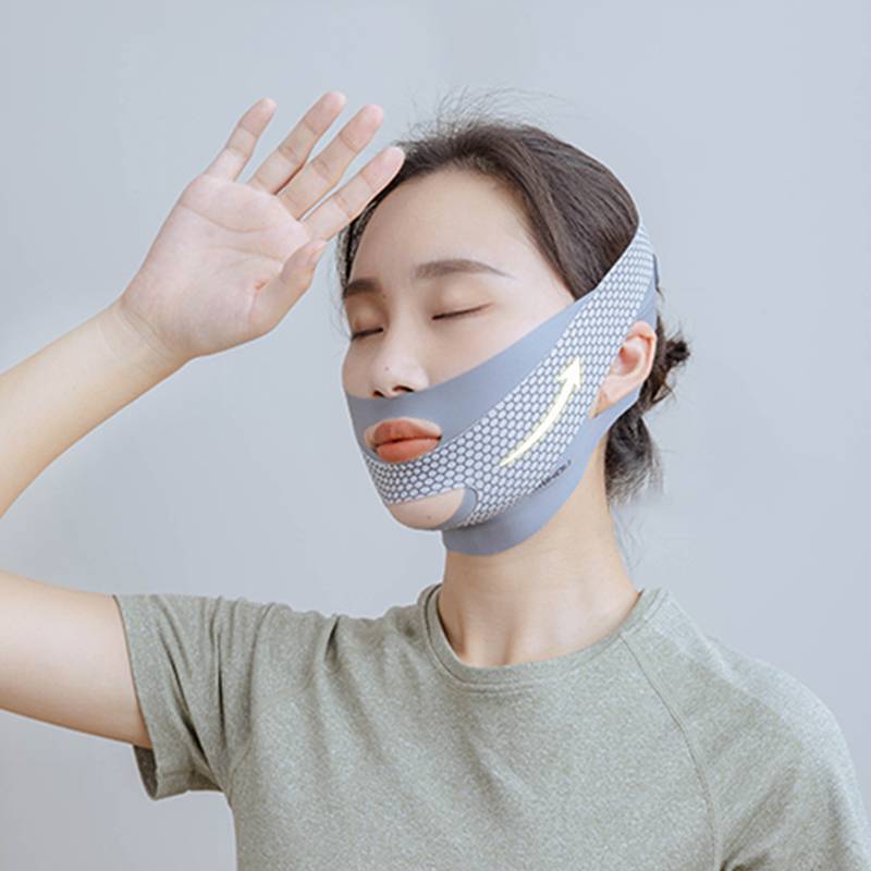 BB Face-Lift With Sleep Face V Shaper Facial Slimming Bandage Relaxing Shape Lift Giảm Double Chin F