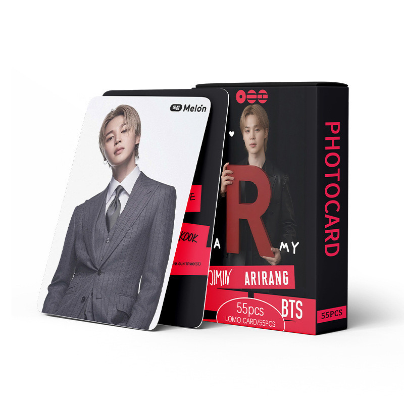 Số Lượng Lớn Sản Phẩm Mới 55 Miếng BT Youth Boys League Park Jimin Photo Card KPOP Star Merchandise 