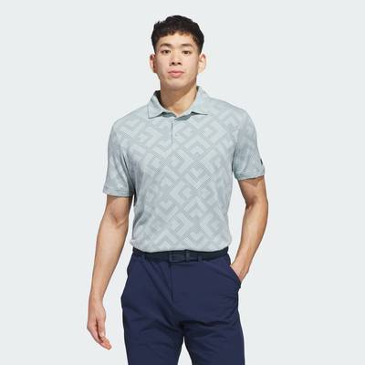 adidas Đánh gôn ÁO POLO JACQUARD ULTIMATE365 Nam màu xanh lá KB1393