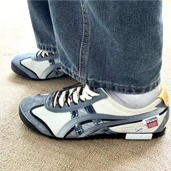 Onitsuka Tiger MEXICO 66 Panda Prank Riding a Wave Angler Natsuno Low-Cut Life Shoes dành cho nam và