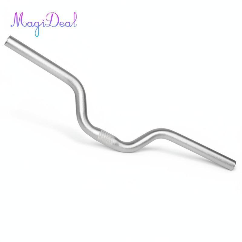 Tay lái xe đạp bằng nhôm MagiDeal AL6061 Tay lái Swept Bạc xử lý nhiệt 30H