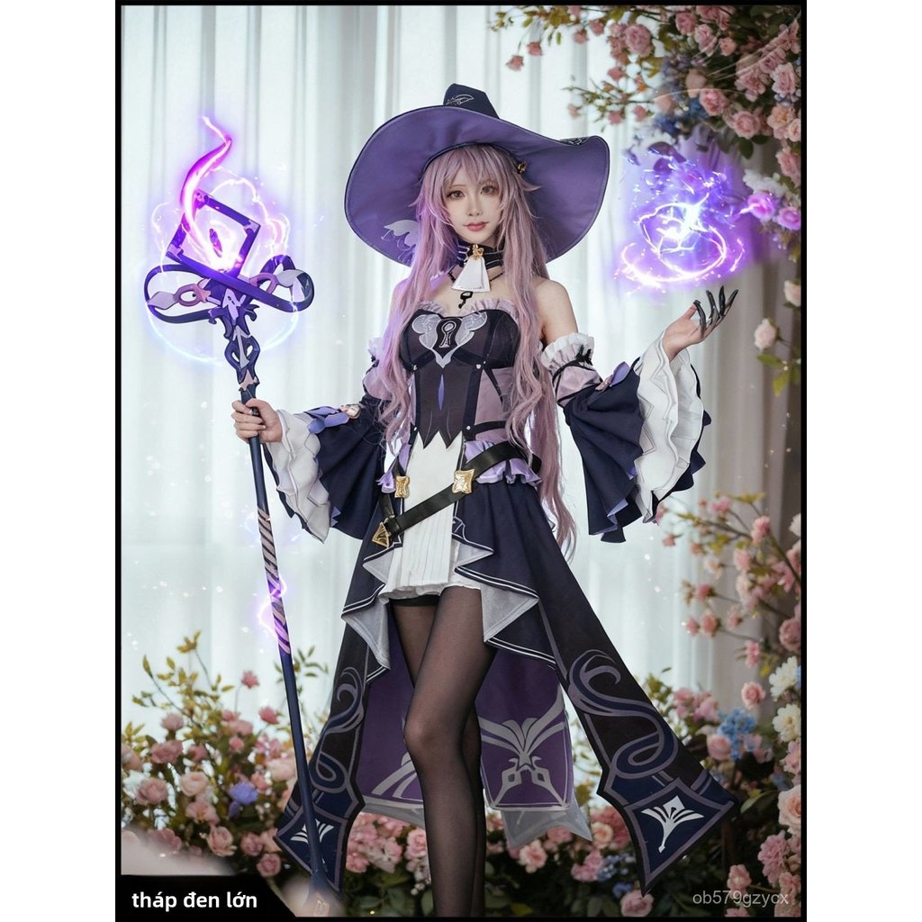 Bộ cosplay Herta Honkai Star Rail chuẩn game full set phụ kiện thời trang bền đẹp