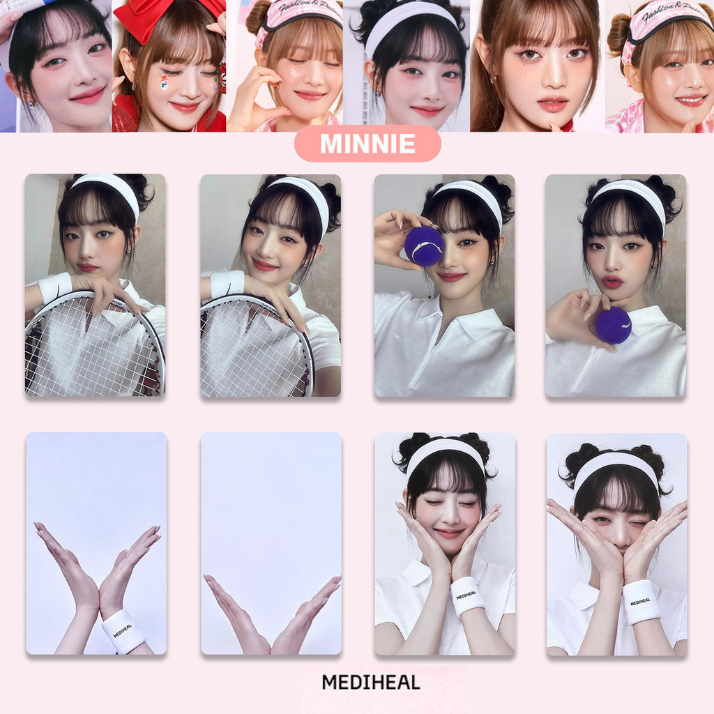 Minnie Chứng Nhận Thẻ Mediwell Hàng Hóa Photocard Santa Minnie MEDIHEAL GIDLE Photocard