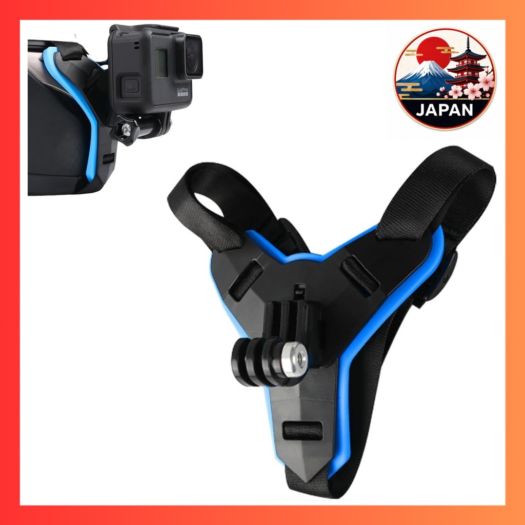 ［Directly from Japan］Wearable Camera Chin Mount for GoPro Motorcycle Helmet Chin Mount Accessories H