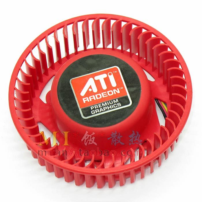 ATI FOXCONN FOXCONN PVB070G12H 1.00A Phiên bản công khai Quạt đồ họa Turbo