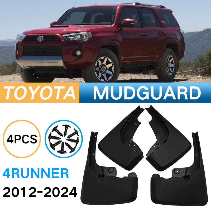 Chất Lượng Cao-Toyota Speedmaster 4Runner 2012-2024 Chắn Bùn Lốp Xe Chắn Bùn Chắn Bùn Trọn Bộ 4 Miến