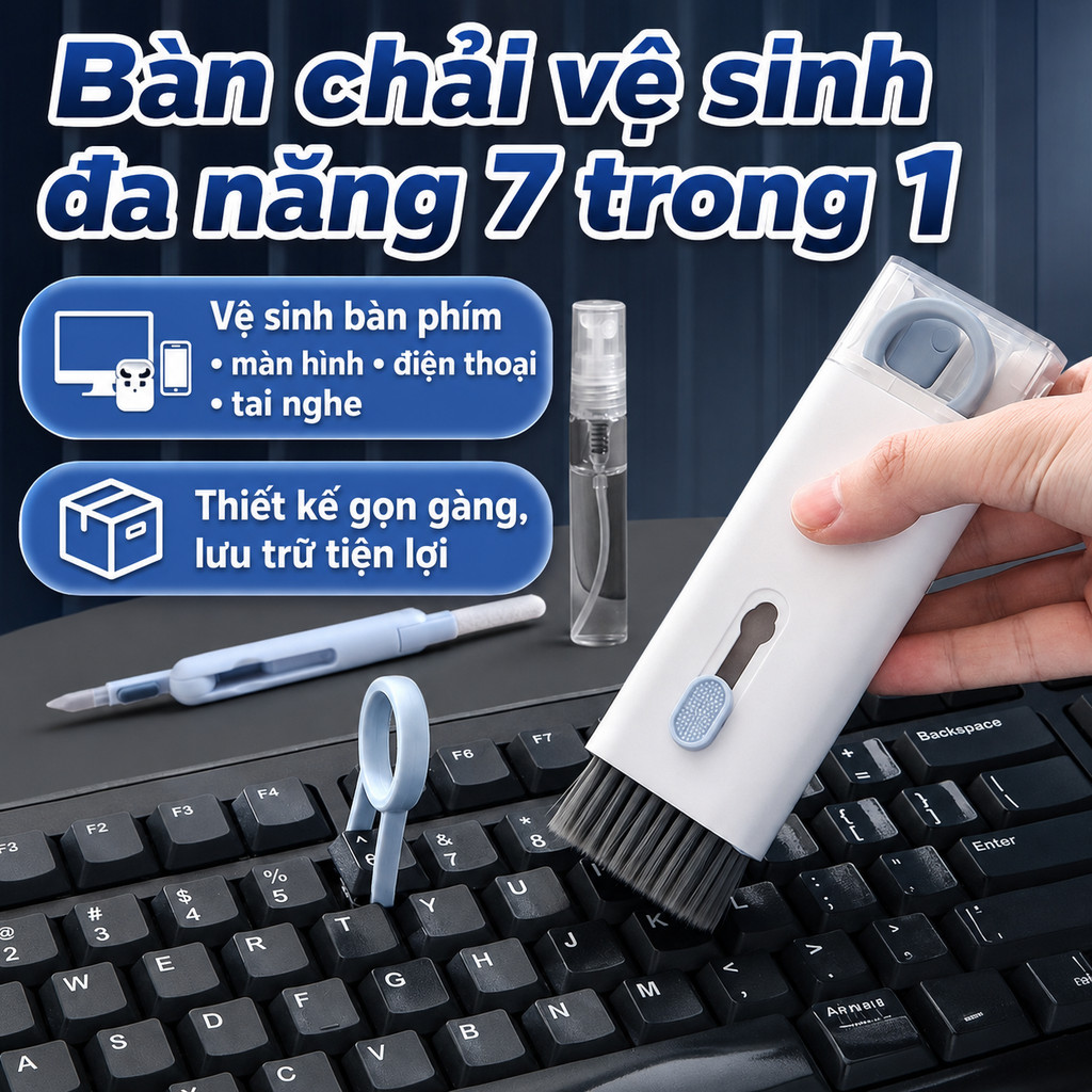 Bo Co Ve Sinh Da Nang Lam Sach Ban Phim Laptop Dien Thoai Tai Nghe Khe May Tinh Loai Bo Bui Ban