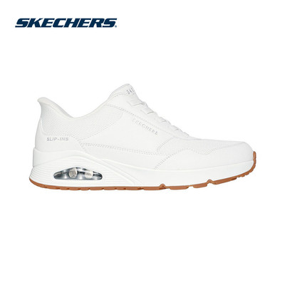 Giày Thể Thao Nam Skechers Slip-Ins Street Uno Banksia-183022-WHT Air-Cooled Memory Foam