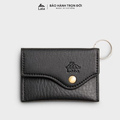 Ví Lata (Thời trang nữ nắp gập cỡ nhỏ - Ví móc khóa da MK9)