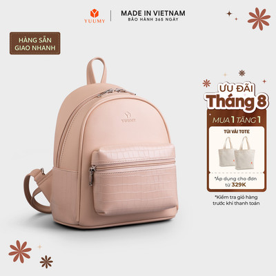 Balo Yuumy (Thời trang nữ tiện lợi cỡ trung - Balo da Seasand YBA87) Bagsmart