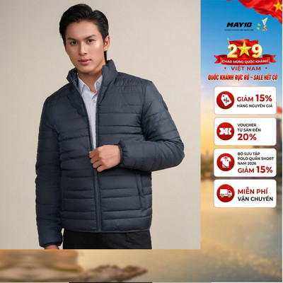 Áo khoác bông nam hai mặt May 10 mã 030124221LGG NAVY
