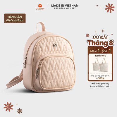 Balo Yuumy (Thời trang nữ phong cách trẻ trung - Balo da Seasand YBA82) Bagsmart
