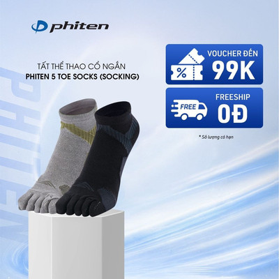 Tất Xỏ Ngón Phiten 5 Toe Socks Socking