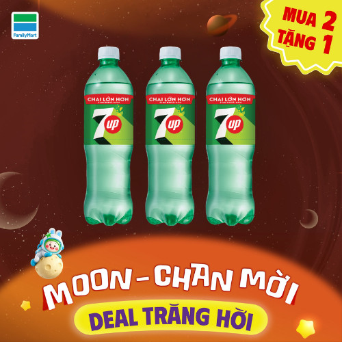 Mua 2 Tặng 1 7up 600ml