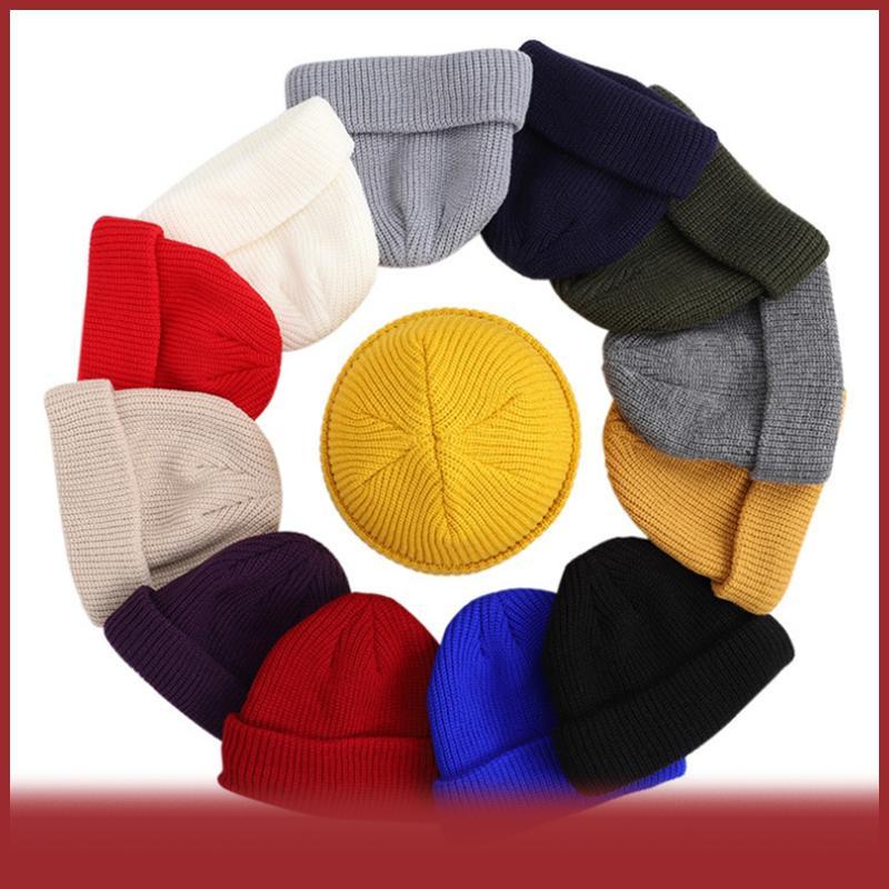 Cod Unisex Người Đàn Ông Phụ Nữ Beanie Hat Ấm Gân Mùa Đông Lần Lượt Trượt Tuyết Ngư Dân Docker Hat M