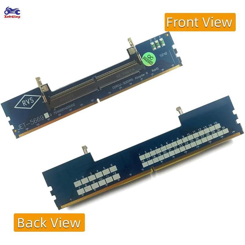 XOITOP Laptop DDR5 RAM Sang Máy Tính Để Bàn DDR5 U-DIMM Adapter Bảo Vệ Thẻ Nhớ Chuyển Đổi DDR5 Bộ Nh