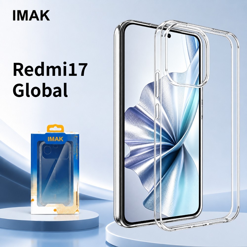 Ốp lưng trong suốt Cho Redmi 17 4G 5G Global Bảo vệ camera Chống sốc toàn cầu Chống vàng CA0007