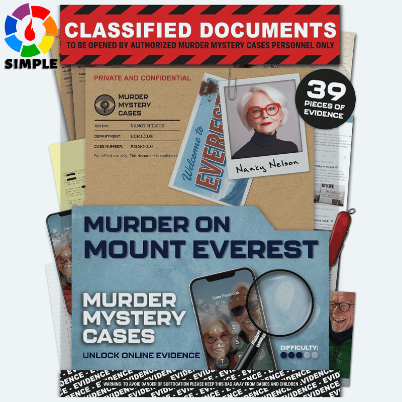 MMC Mount Everest - Murder Mystery Game for Adults on Date/Game Night