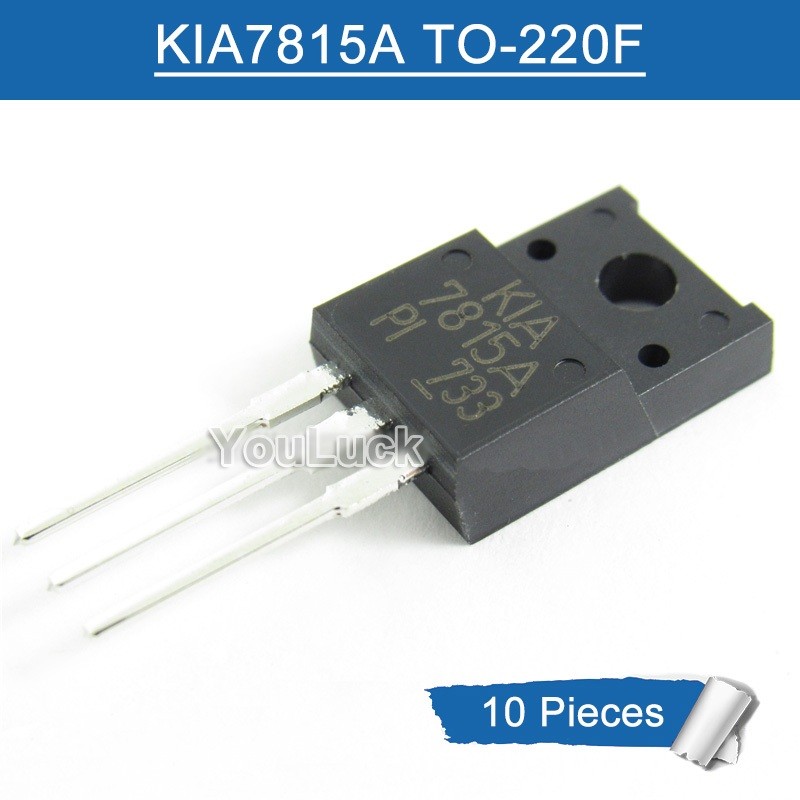 10 Chiếc Chính Hãng KIA7815A TO-220F KIA7815API 15V Điện Áp Tích Cực Điều Chỉnh Mới