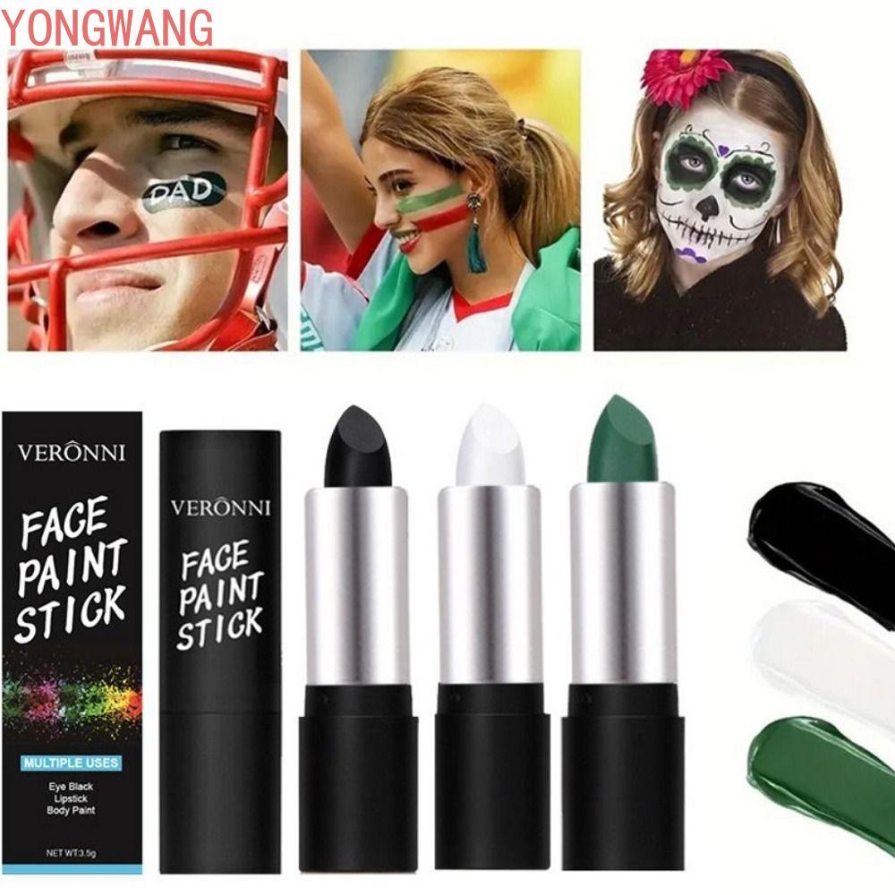 YONGWANG66ZX Body Art Paint Sticks, Trang điểm thể thao Face & Body Paint Halloween Face Painting St