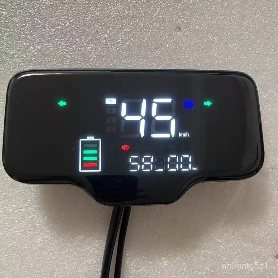Đồng hồ xe điện chuẩn quốc gia GM8 màn hình LCD 48V 60V 72V đa dụng bền đẹp