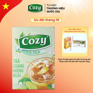 Trà Chanh Hương Nhài Cozy Ice Tea, Nước Uống Giải Khát Thanh Lọc Cơ Thể (16 gói x 15gr)