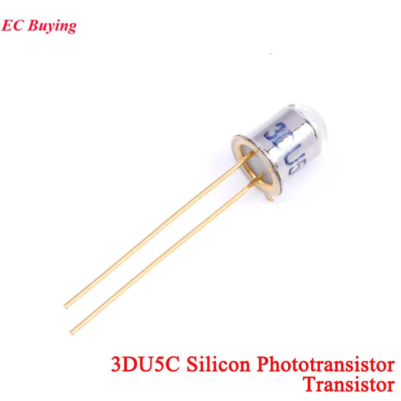 EC buying 20 Cái / 2 Cái 3DU5C Silicon Phototransistor Transistor 2-feet Kim Loại Gói 3DD13003 13003