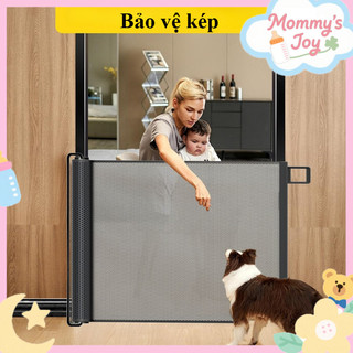 Hàng rào Cổng An Toàn Cầu Thang Cho Trẻ，Có Thể Thu Vào Cho，Có Thể Gấp Gọn，Dễ Lắp Đặt，Bảo Vệ An Toàn Em Bé