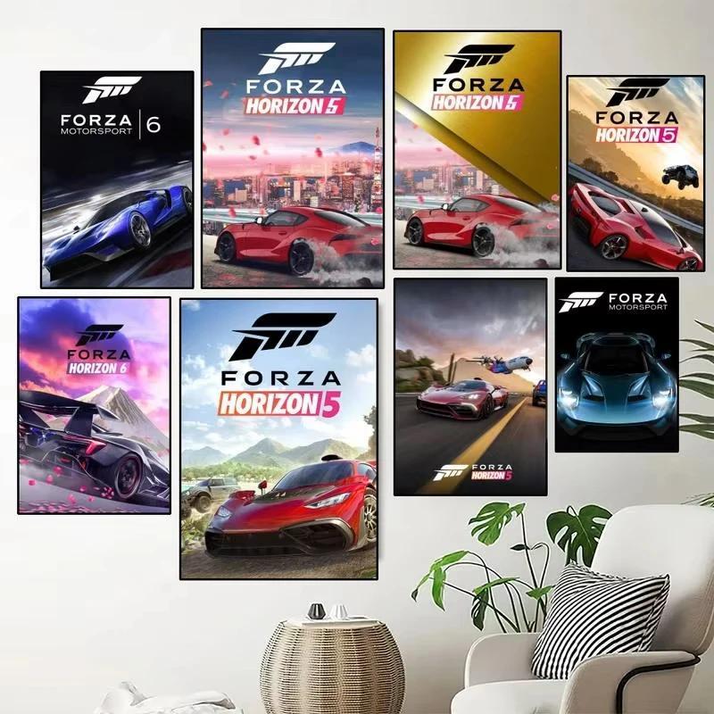 Forza Horizon Game Poster In Hình Nghệ Thuật Treo Tường Cho Phòng Ngủ Trang Trí Phòng Khách