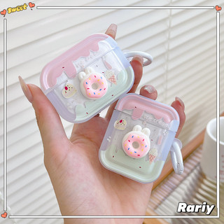 Thích hợp cho tai nghe Bluetooth Airpods Pro2 Vỏ bảo vệ tai nghe Donut Vỏ mềm-RY