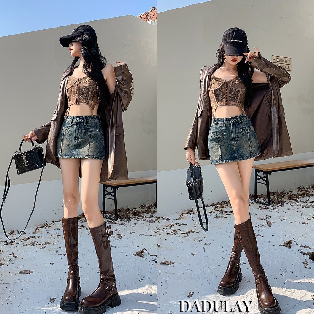 🔥🔥【Essential Denim Shorts】Popular Women's Denim Shorts Modified Body Shorts Short Short Short Skirt 