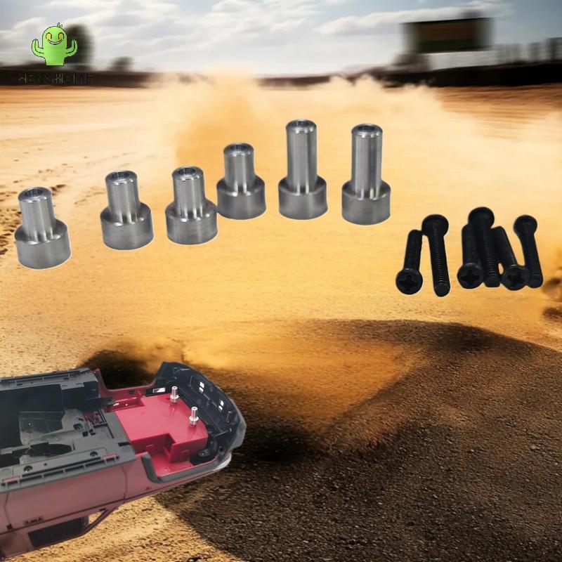 HENGHOME 1 Bộ Cho 1 / 12 Sửa Đổi Bánh Xe Lớn Phần Nâng Cấp Đặc Biệt MN82 MN82S Vỏ Xe Kim Loại Nâng C