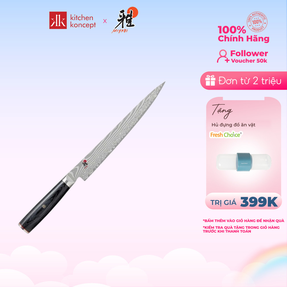 Miyabi - Dao Sujihiki 5000FCD - 24cm