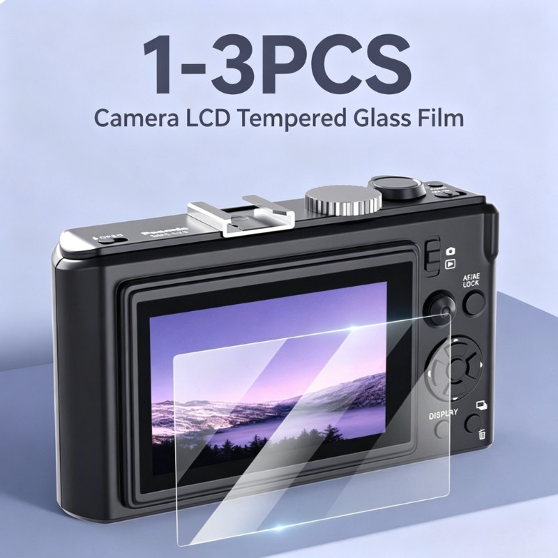 3 Miếng Dán Kính Cường Lực 9H Cho Panasonic LUMIX-G9-II LUMIX-G100D LUMIX-G95D LUMIX-G9 LUMIX-G95 LU