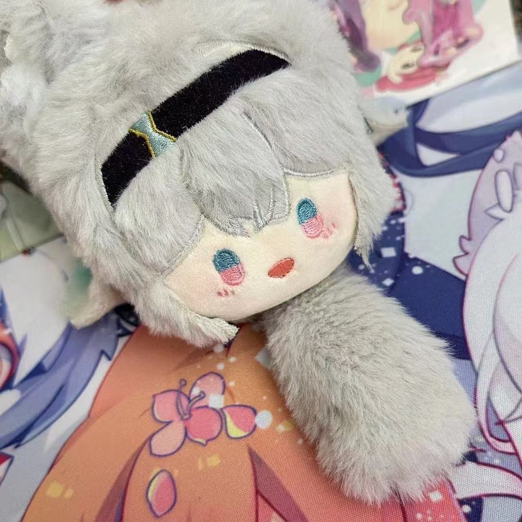 Honkai: Star Rail Firefly Mặt dây chuyền sang trọng 10cm Cotton Doll Sam Móc khóa Anime Merch Collec