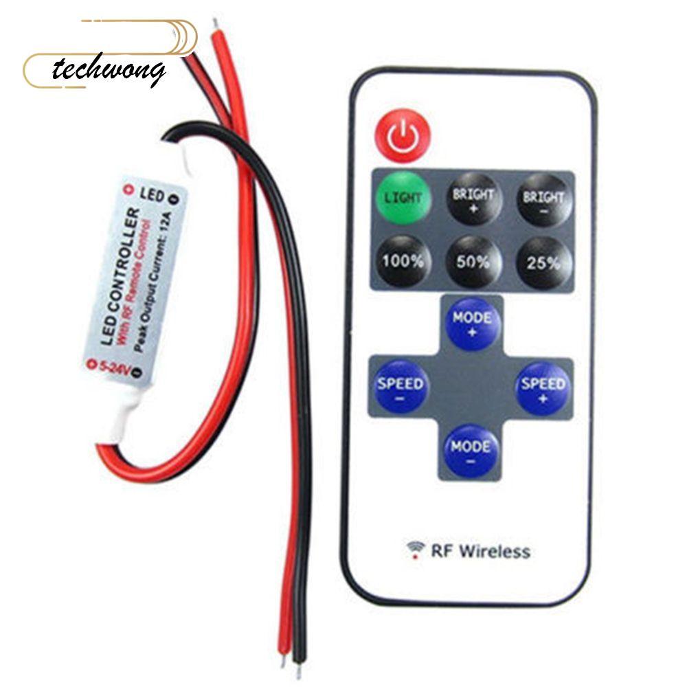 Bộ điều khiển từ xa TECHWONG Mini Inline Striscia RF Wireless