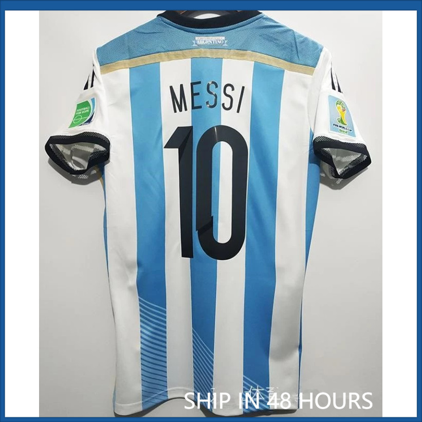 Retro mới: Áo thi đấu sân nhà Argentina 2014