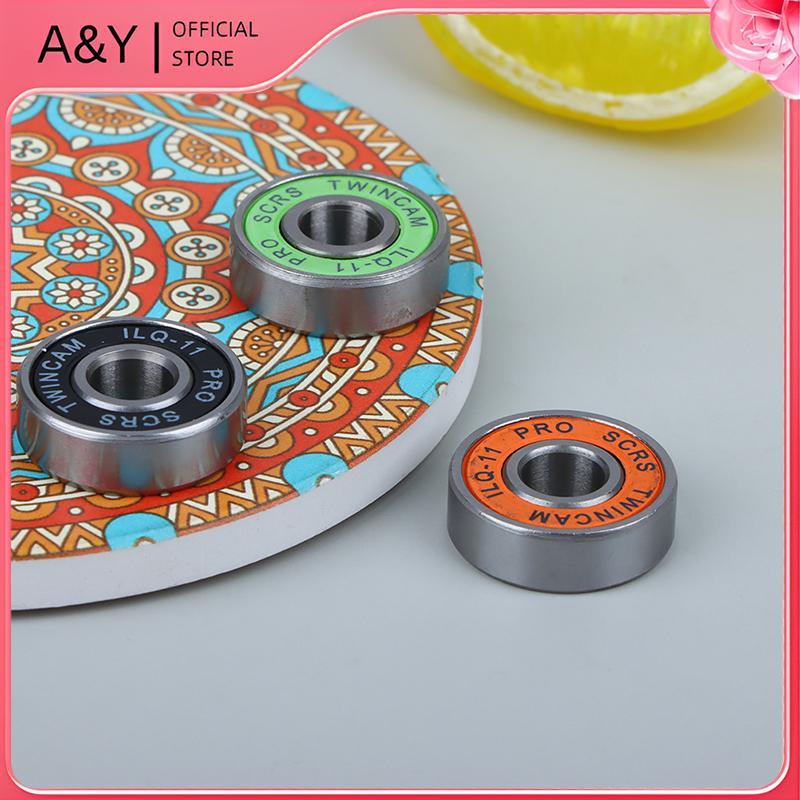 A & Y 8 Cái 608 Vòng bi ILQ-11 8x22x7 Longboard Tốc độ Nội tuyến Skate Wheel Bearing Skate Scooter S