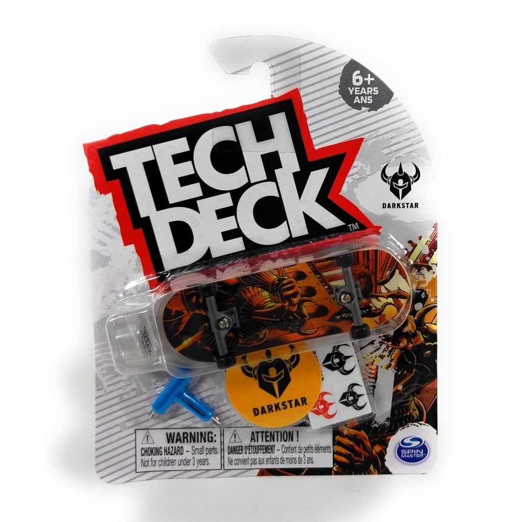 Tech Deck Darkstar Ván trượt Greg Lutzka Inception Fingerboard Knight Fist