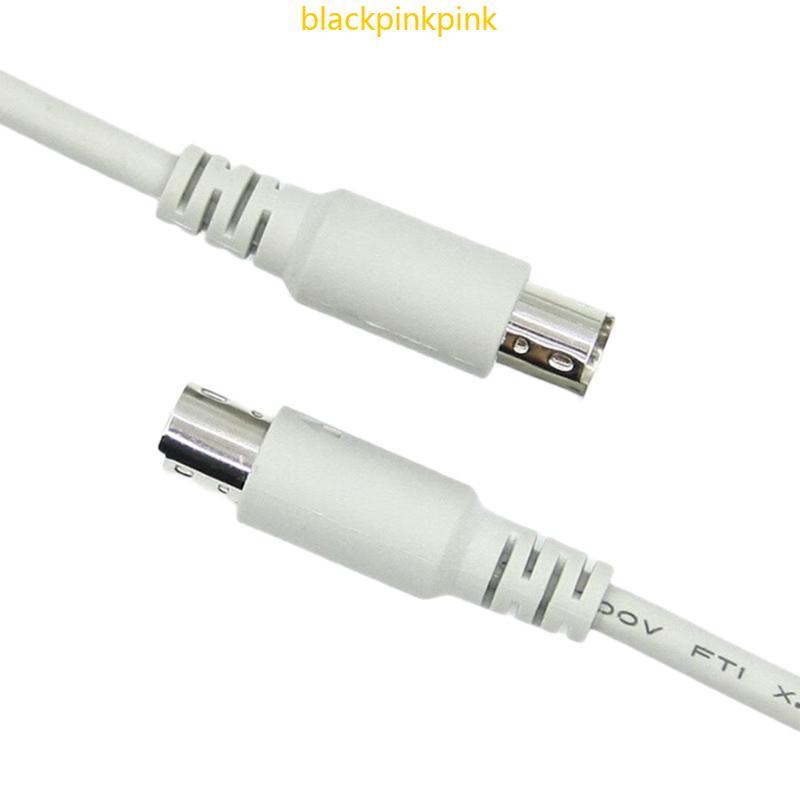 Cáp nối dài màu đen đen với đầu nối nam 8Pin DIN Cáp nối dài 8PIN cho thiết bị âm thanh Thiết bị âm 