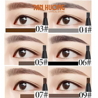 Chì xé kẻ mày  cứng xịn chống nước  phẩy sợi - Haozhuang Make Up  Eyebrow Pencil