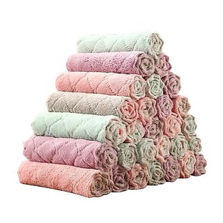 Set 5 khăn lau đa năng siêu thấm nước
