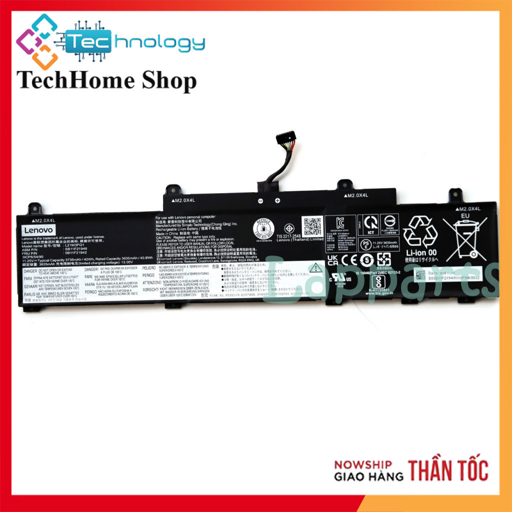 Pin Lenovo ThinkPad L14 L15 Gen3 C14 L21M3PG1 L21D3PG1 L21L3PG1 Lenovo Thinkpad L14 L15 3rd Gen 2022