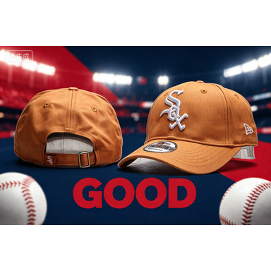 Phiên bản cổ điểnChicago White Sox Light Bronze 9TWENTY Side Thêu có thể điều chỉnh Mũ Snapback thêu