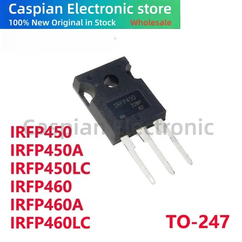 5 CHIẾC IRFP450 IRFP450A IRFP450LC IRFP460 IRFP460A IRFP460LC TO-247 Ống hiệu ứng trường Còn hàng bá